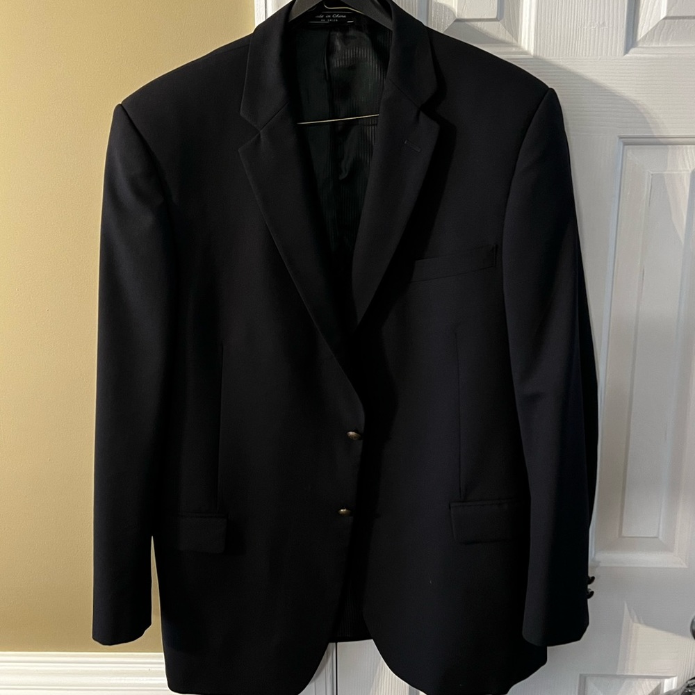 Mens Navy Blazer size 48L